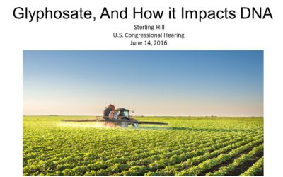 U.S. Congressional Hearing on Glyphosate
